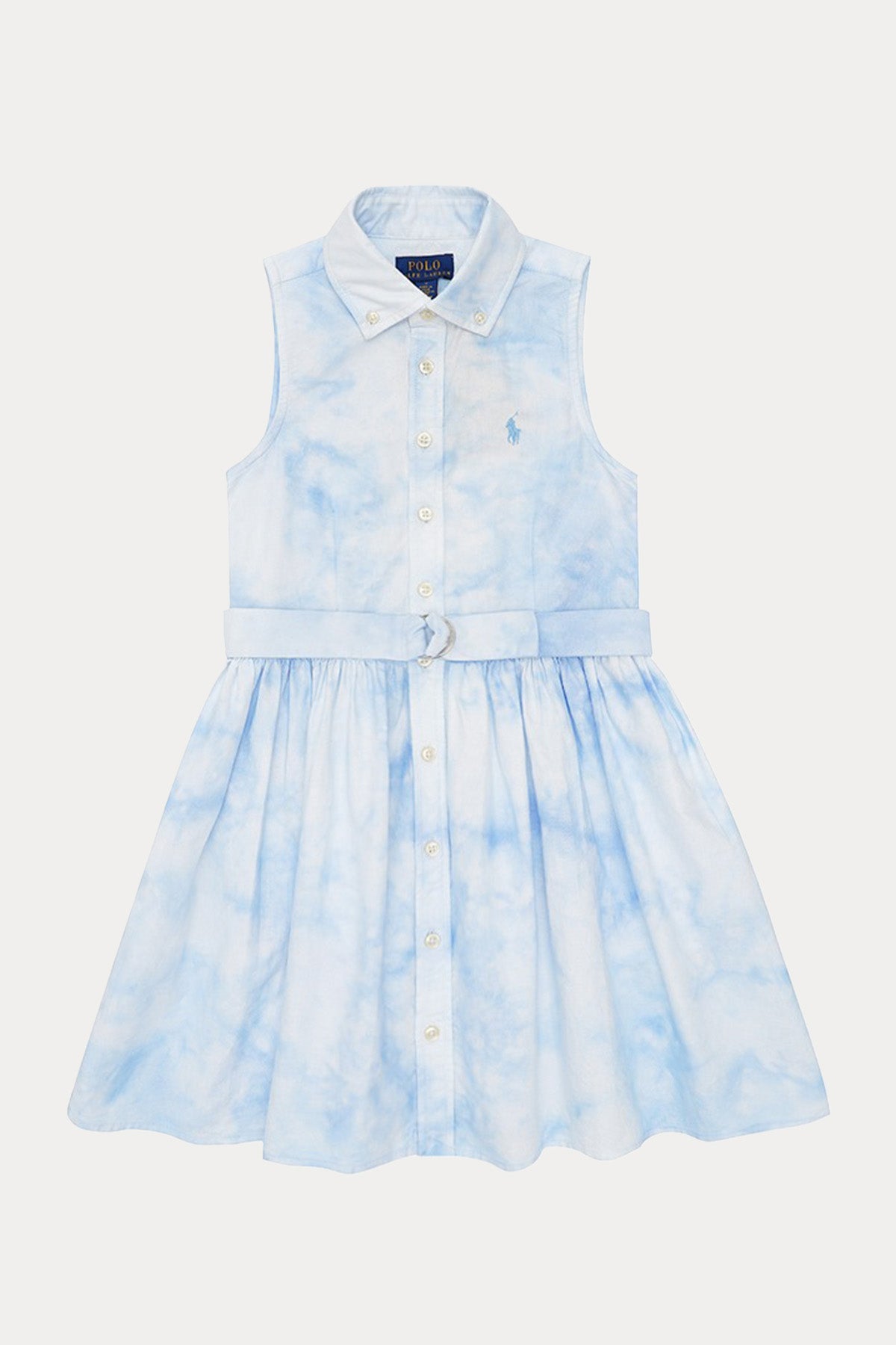 Polo Ralph Lauren Kids 5-6 Yaş Kız Çocuk Kemerli Elbise