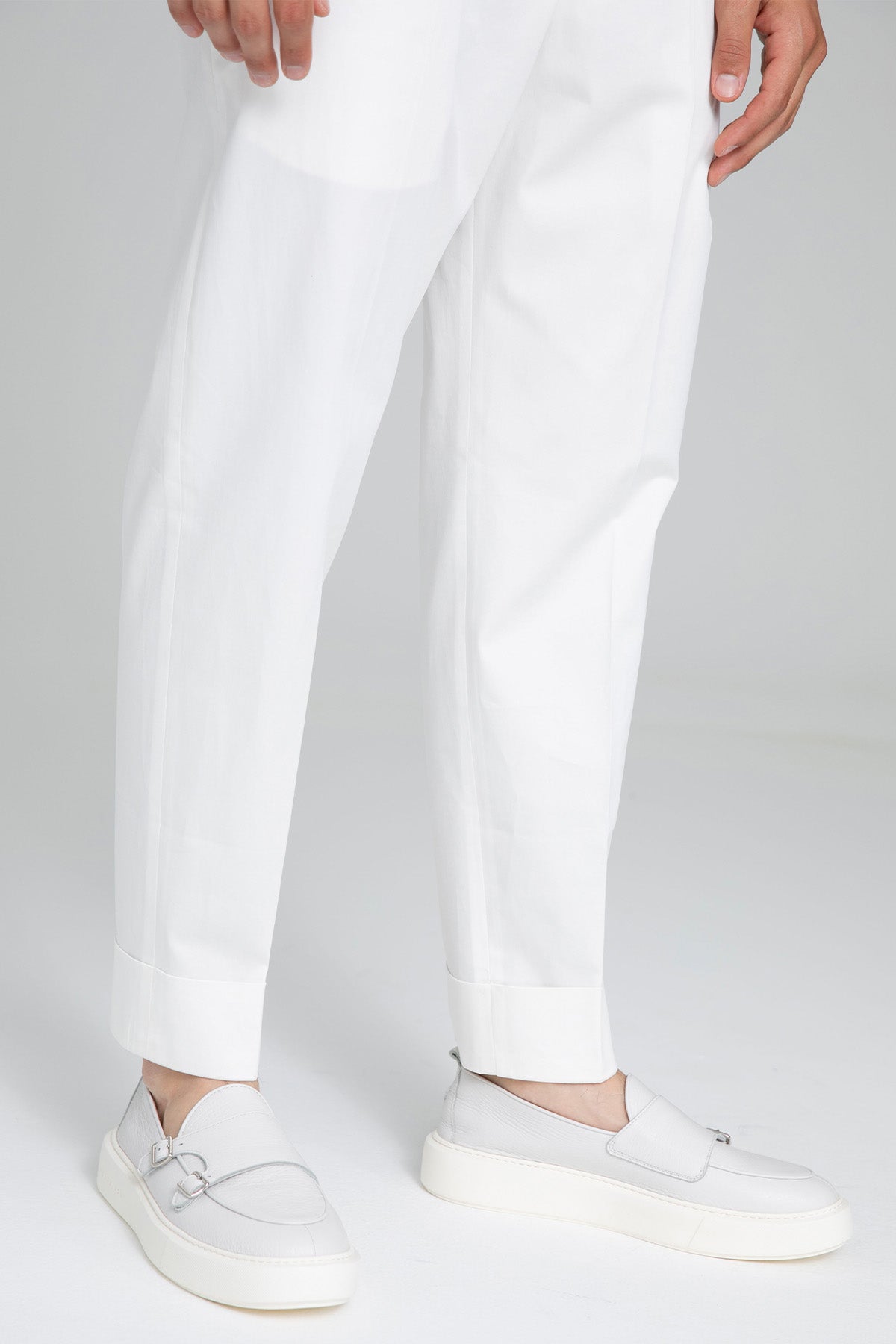 Pantaloni Torino Carrot Fit Kalın Paça Yandan Cepli Pantolon