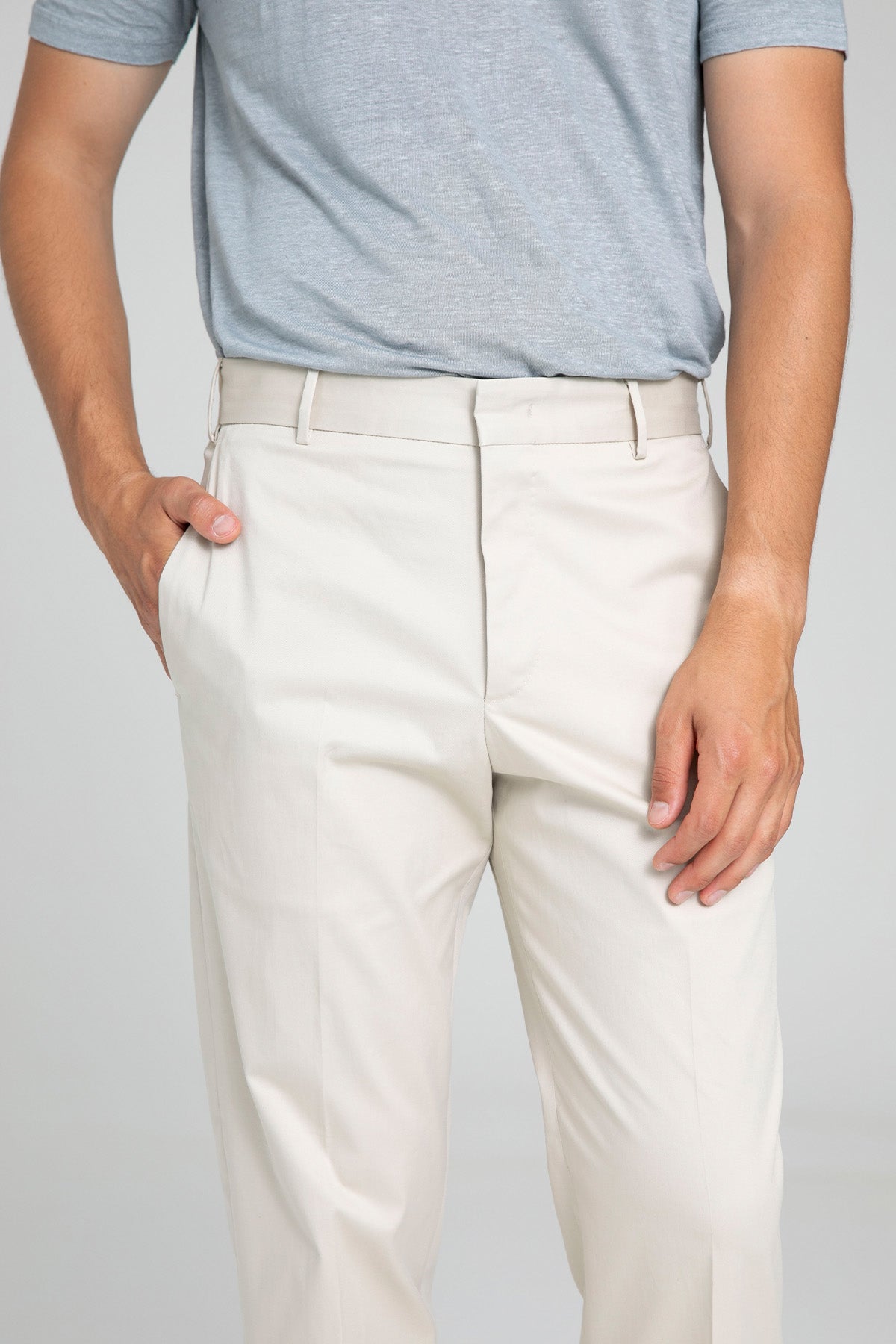 Pantaloni Torino Carrot Fit Yandan Cepli Streç Pantolon