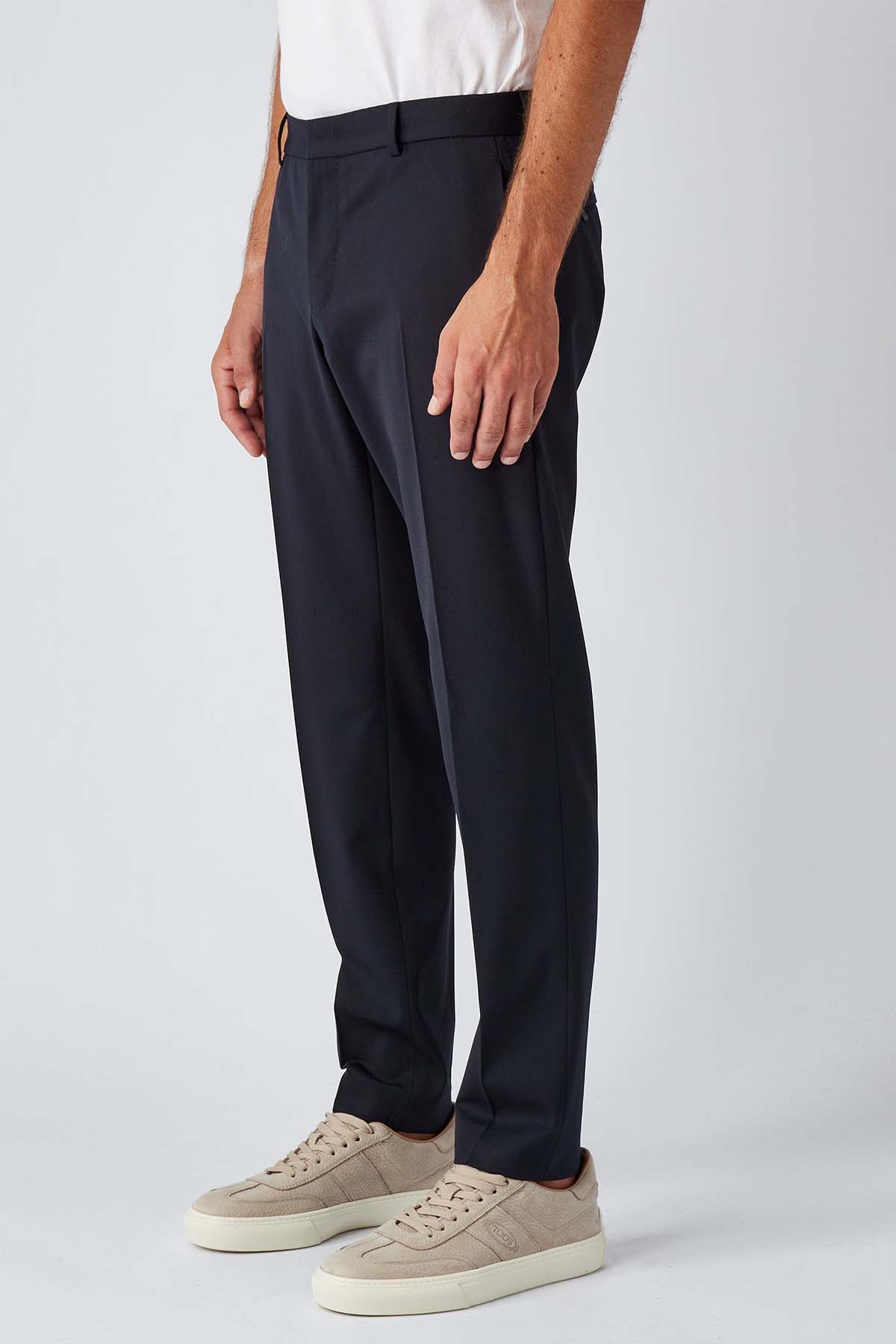 Pantaloni Torino Epsilon Yandan Cepli Streç Pantolon-Pantolon-Libas