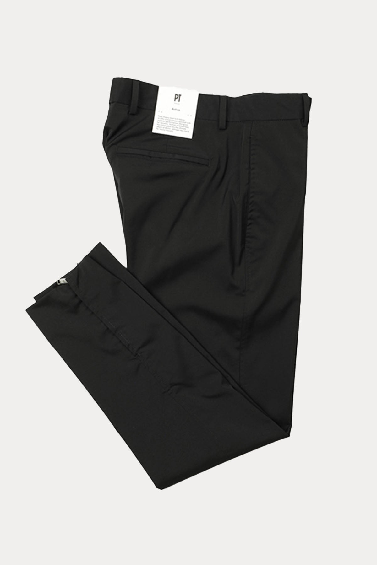 Pantaloni Torino Epsilon Yandan Cepli Paçası Fermuarlı Streç Pantolon-Pantolon-Libas