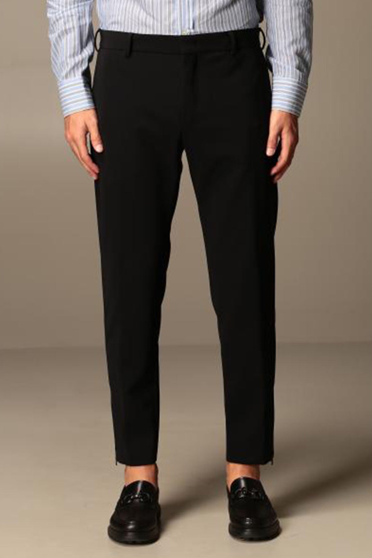 Pantaloni Torino Epsilon Yandan Cepli Paçası Fermuarlı Streç Pantolon