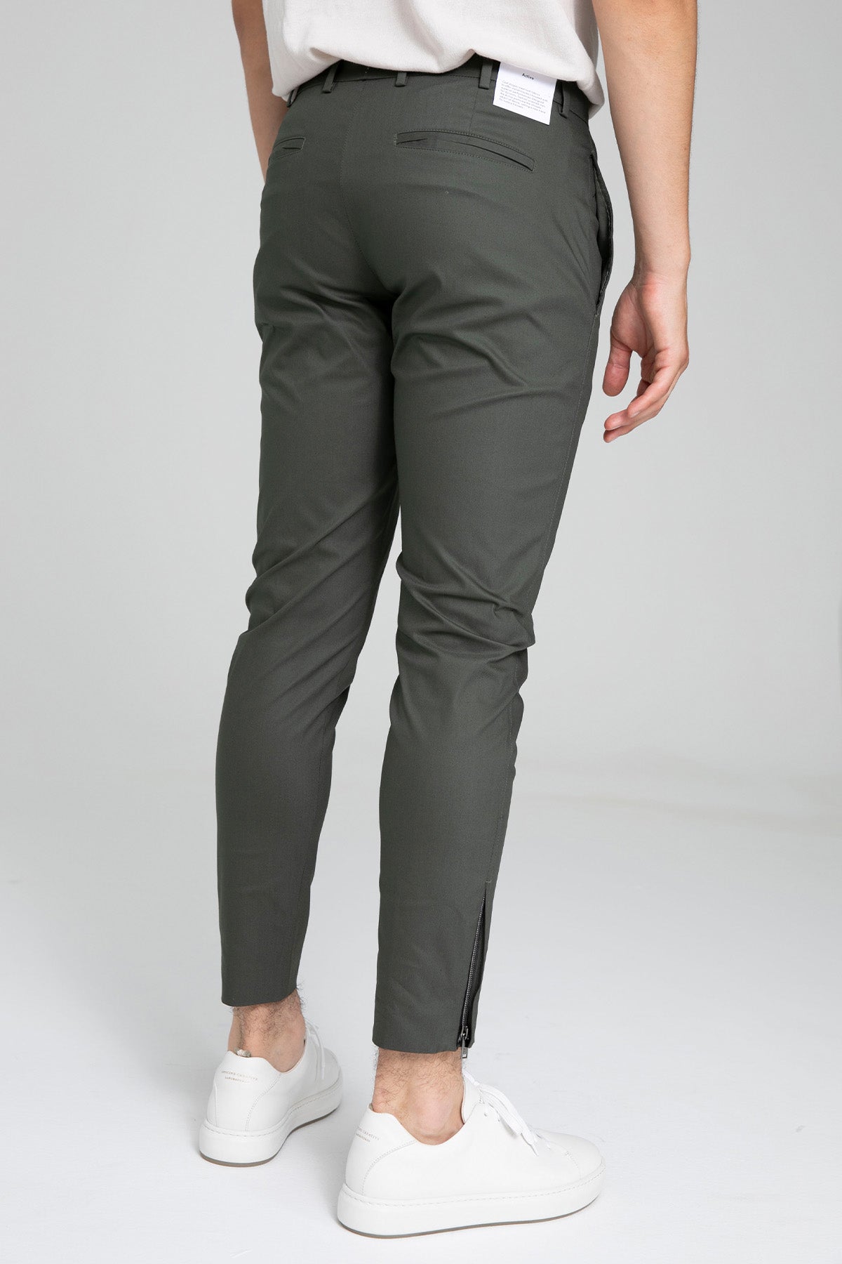 Pantaloni Torino Epsilon Yandan Cepli Paçası Fermuarlı Streç Pantolon