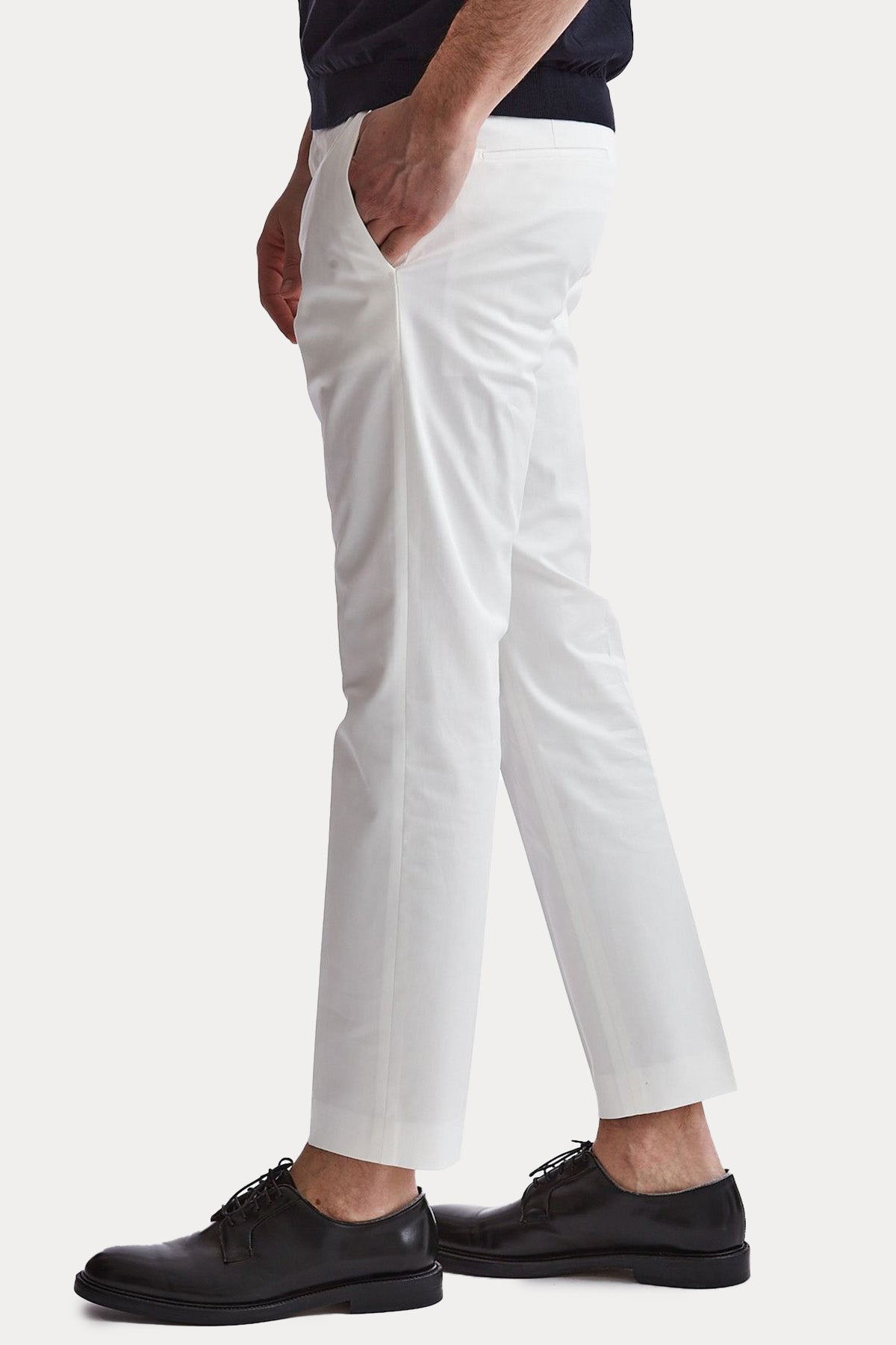 Pantaloni Torino Rebel Fit Yandan Cepli İpekli Streç Pantolon