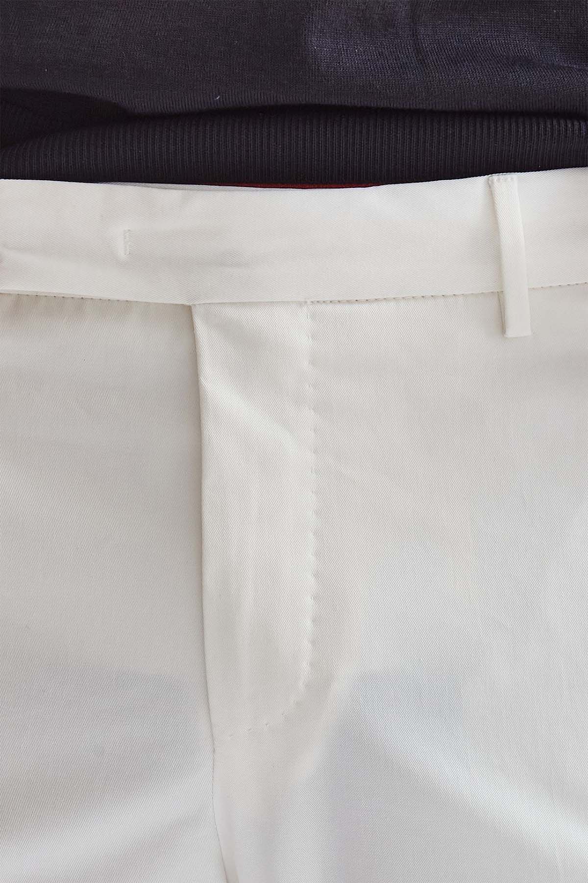 Pantaloni Torino Rebel Fit Yandan Cepli İpekli Streç Pantolon