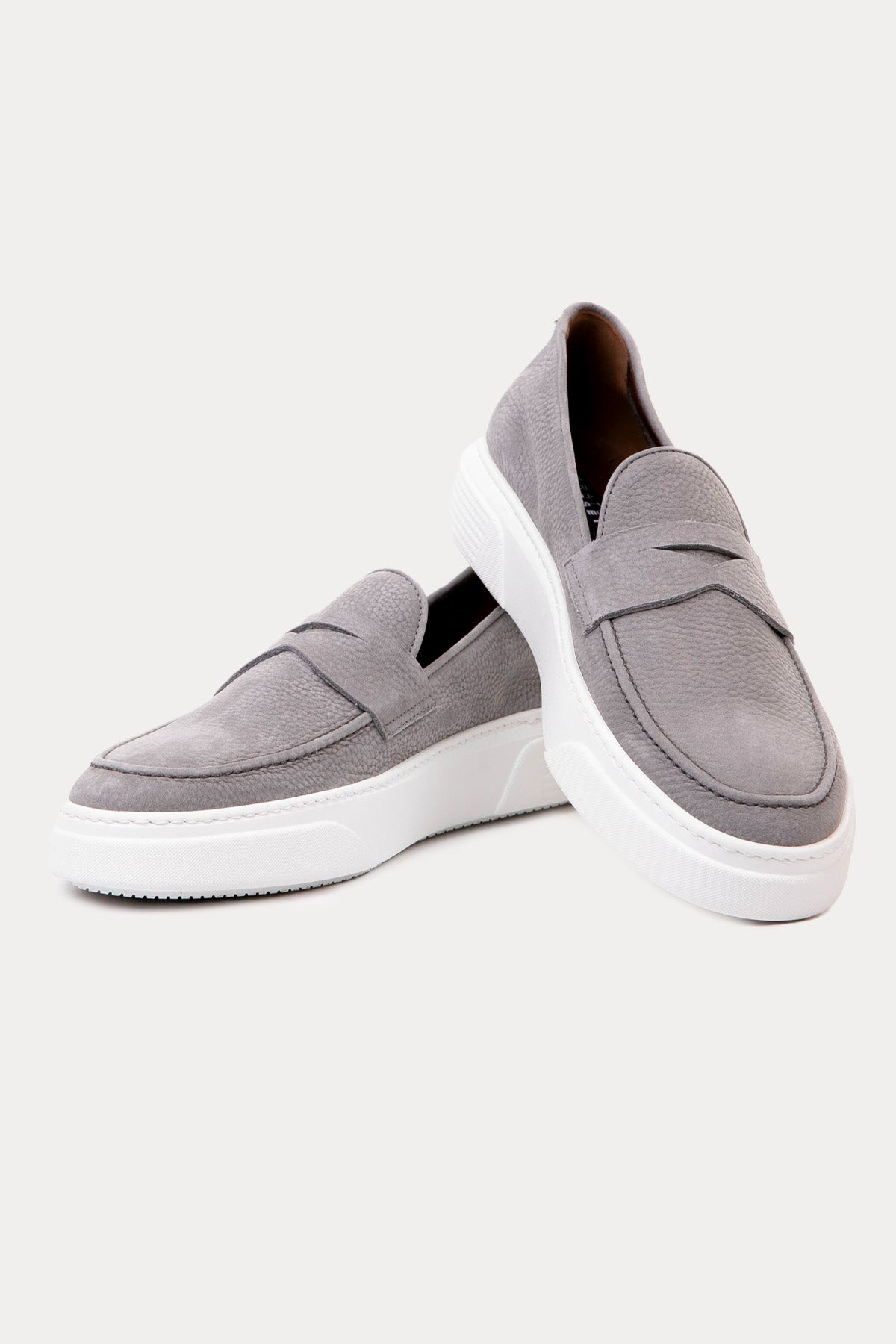 Fratelli Rossetti Nubuk Deri Loafer Ayakkabı