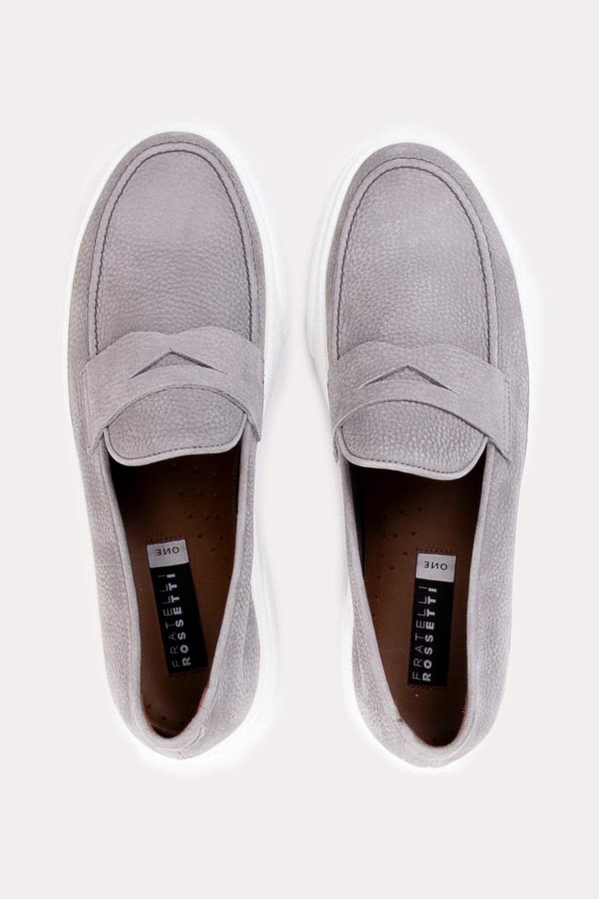 Fratelli Rossetti Nubuk Deri Loafer Ayakkabı