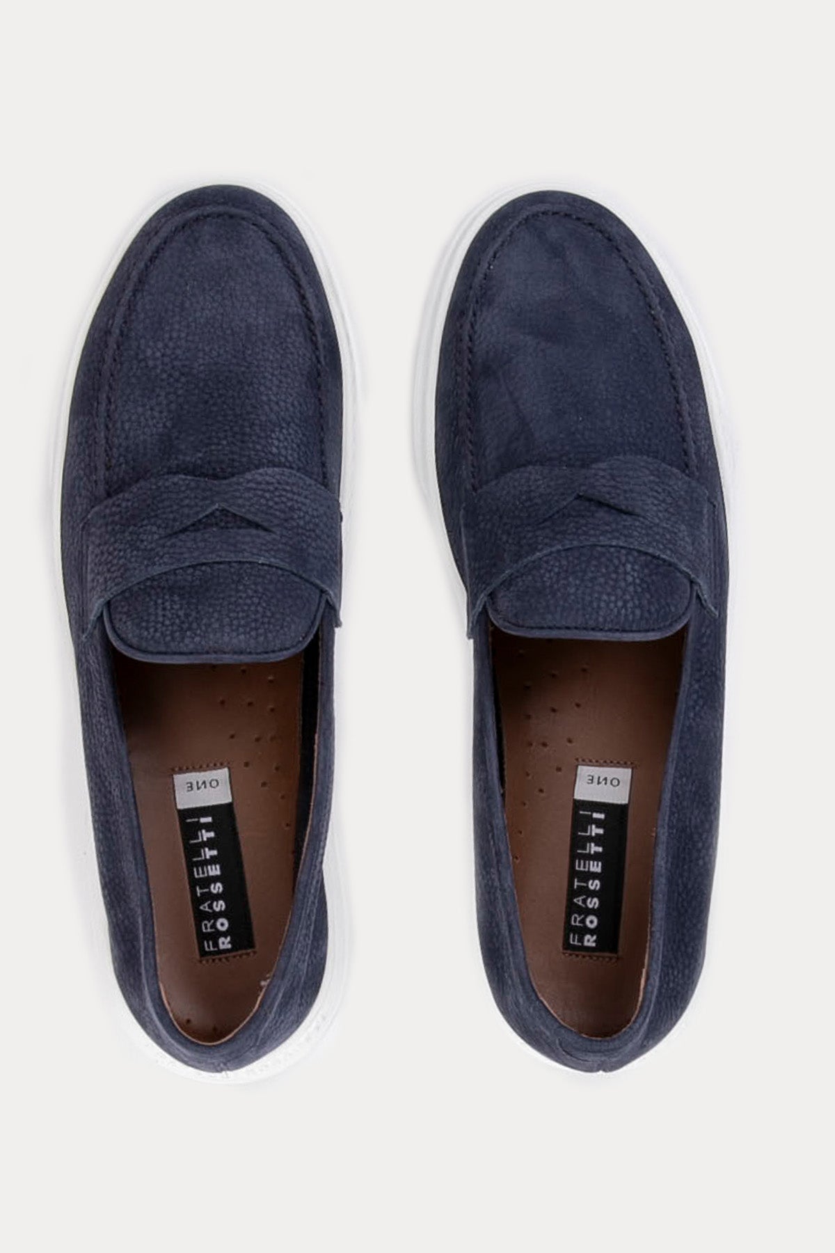 Fratelli Rossetti Nubuk Deri Loafer Ayakkabı