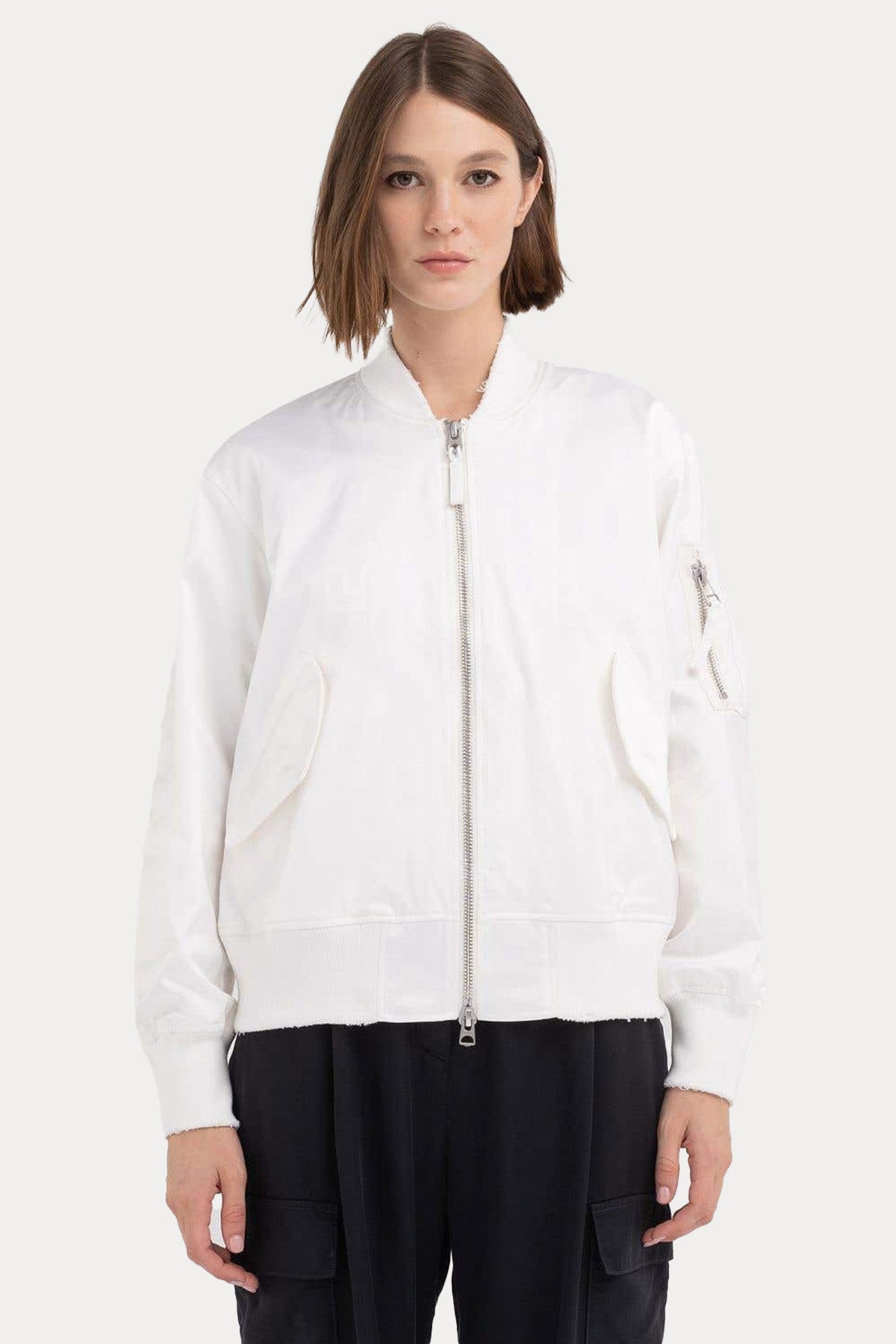 Replay Pilot Yaka Bomber Ceket