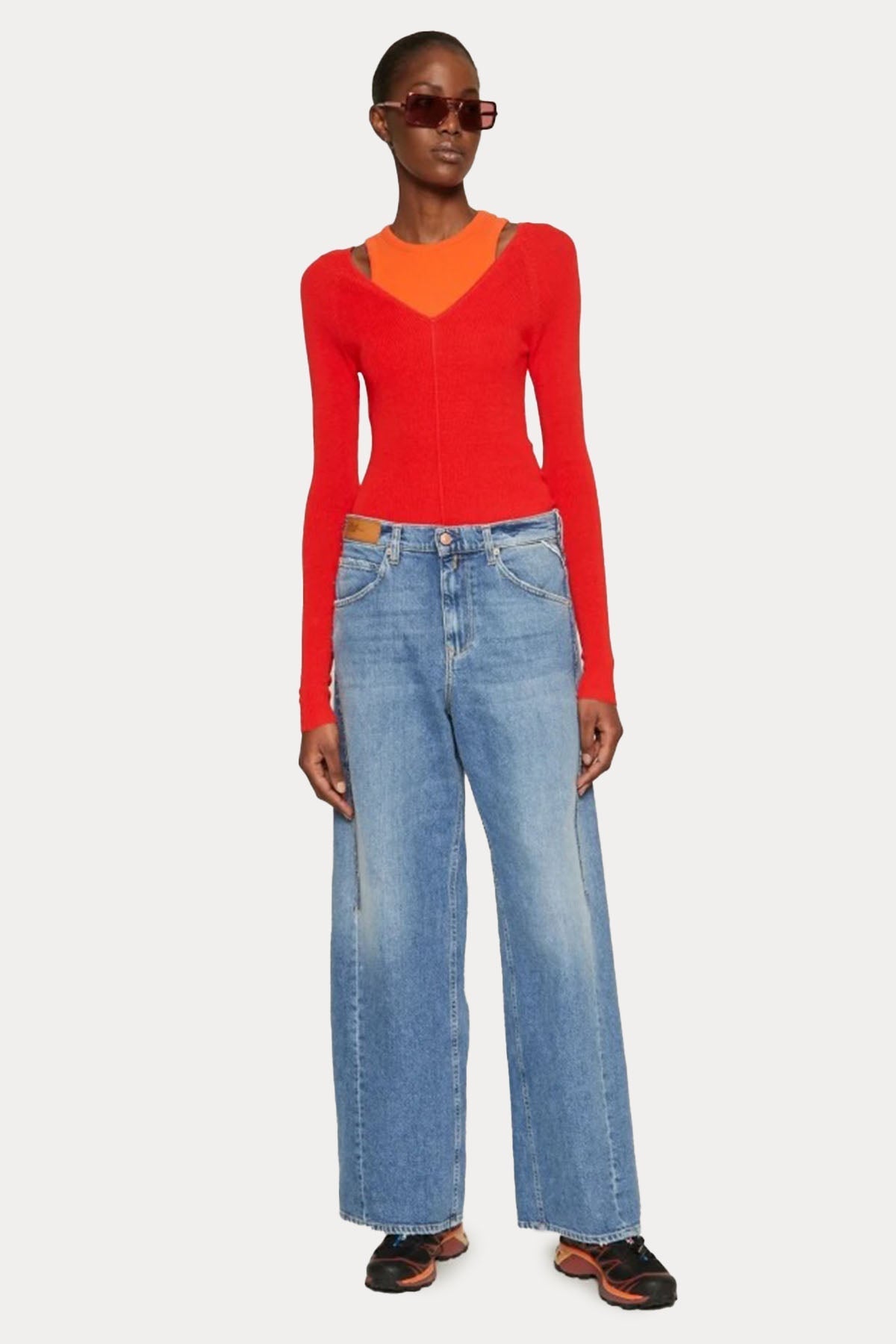 Replay Narja Baggy Fit Jeans