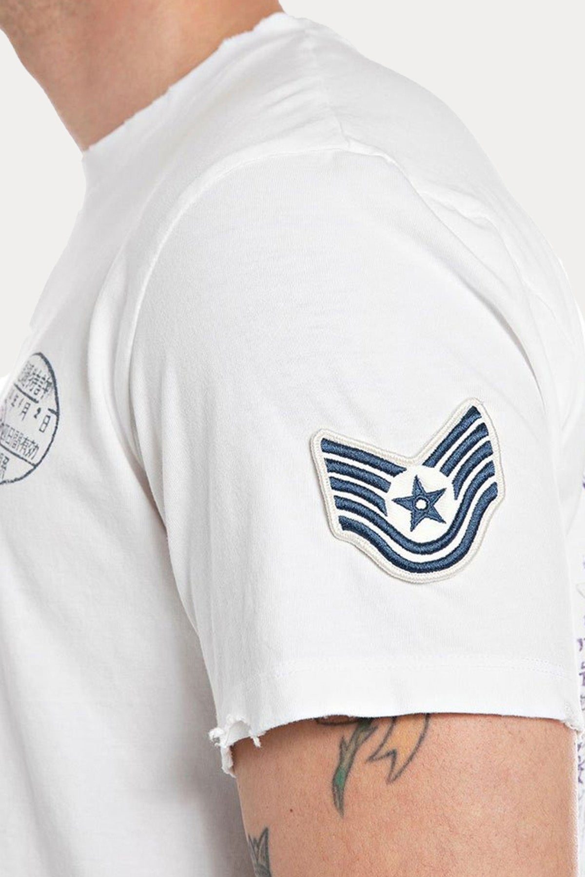 Replay Yuvarlak Yaka Baskılı T-shirt