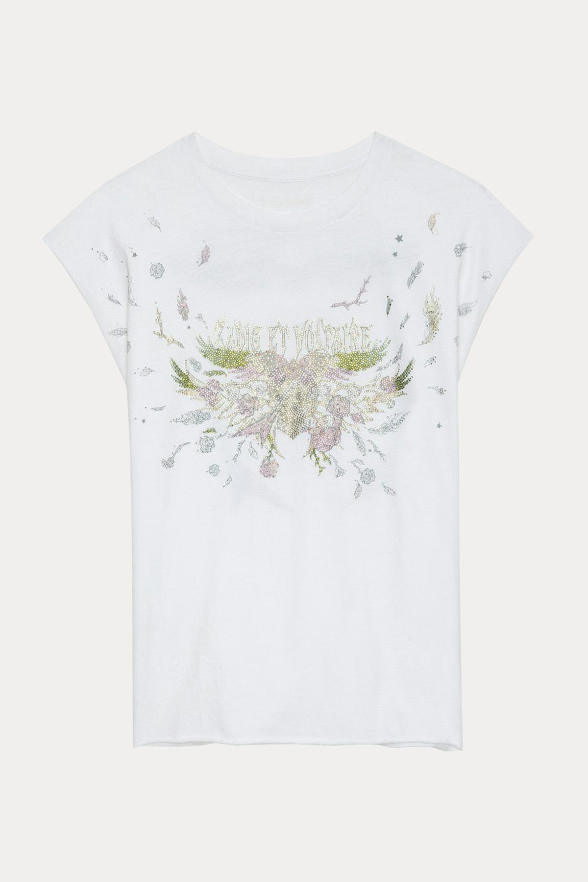 Zadig & Voltaire Yuvarlak Yaka Logolu T-shirt