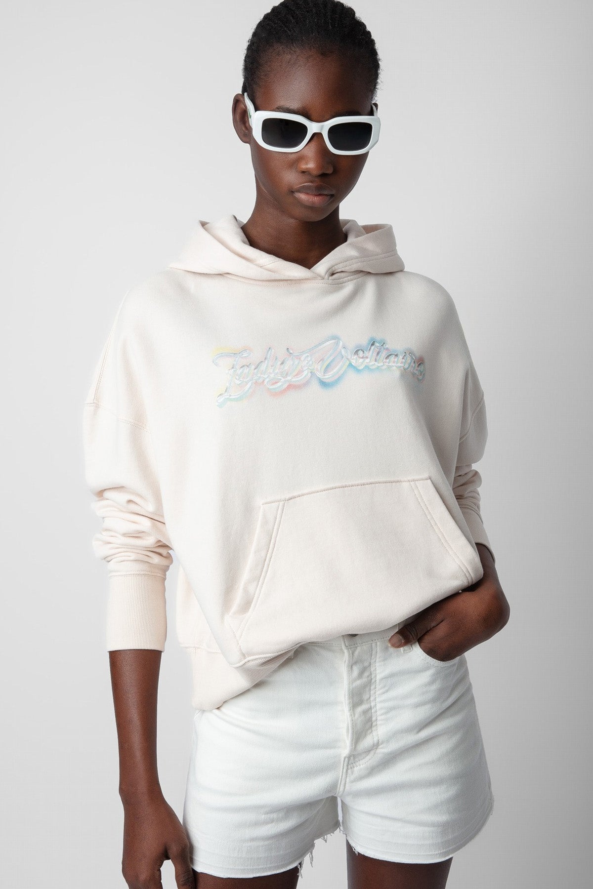 Zadig & Voltaire Kapüşonlu Nakış Logolu Sweatshirt