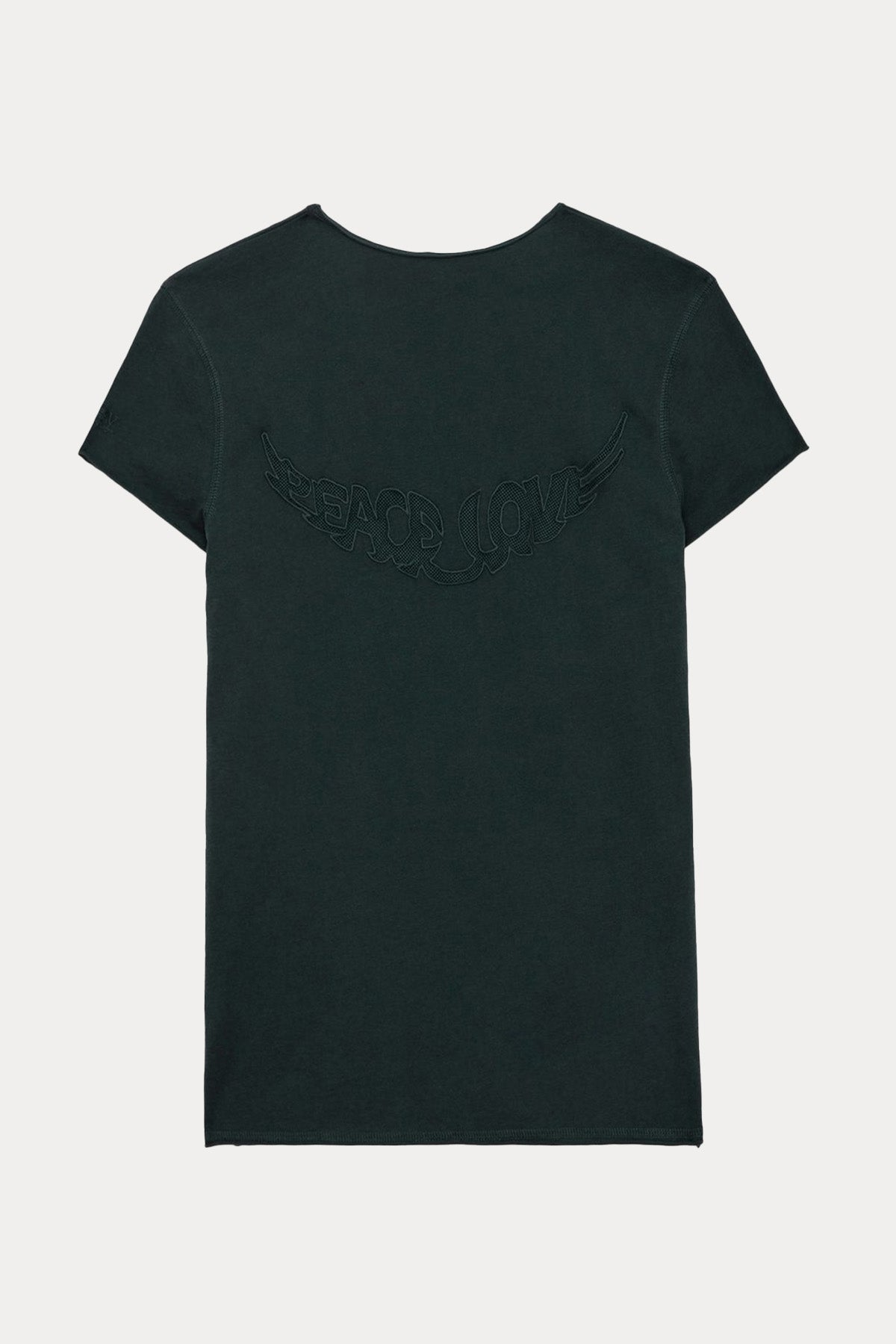 Zadig & Voltaire V Yaka Sırtta Logolu T-shirt