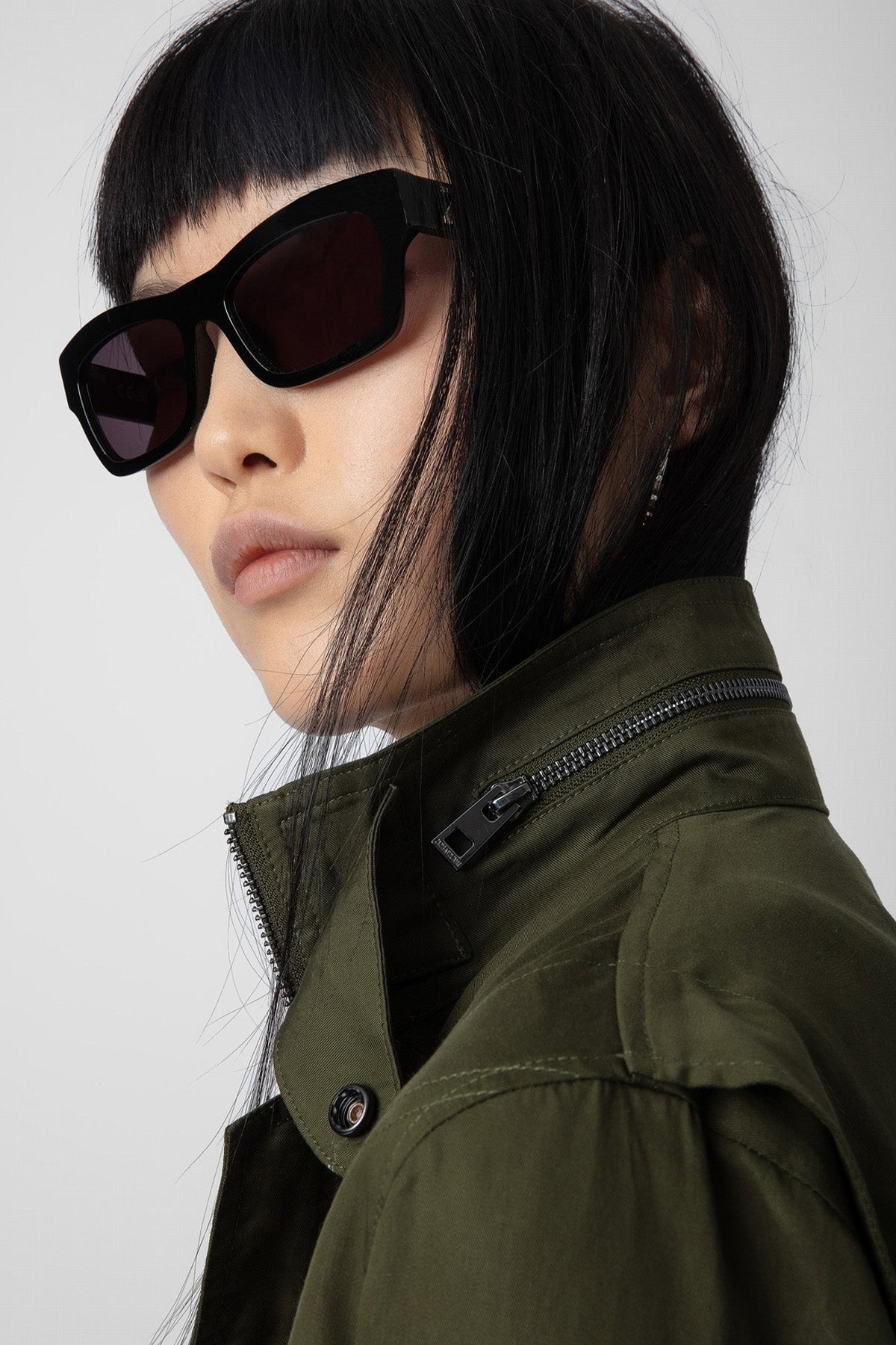 Zadig & Voltaire Sırtta Nakış Logolu İnce Ceket Mont