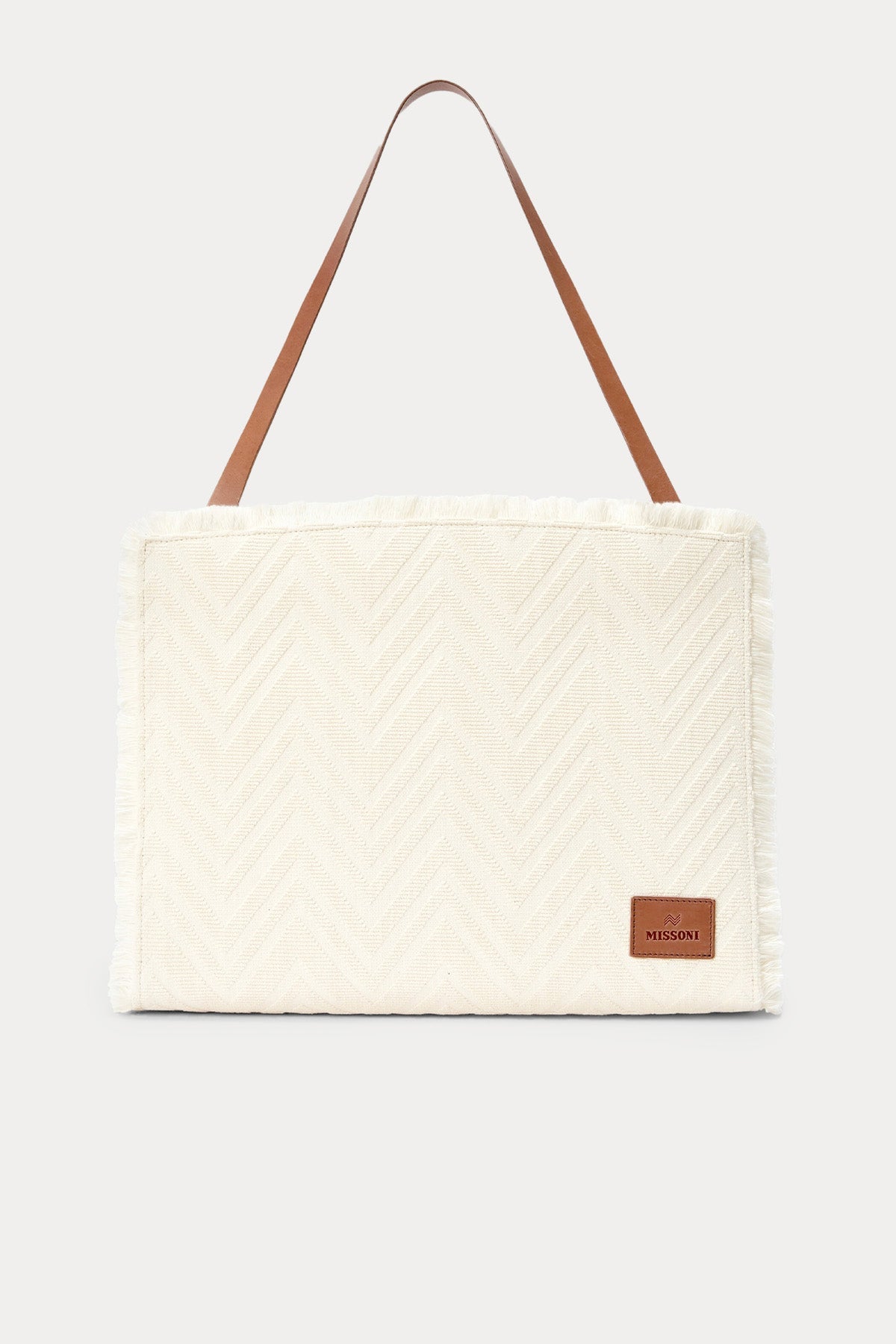 Missoni Deri Detaylı Omuz Çantası