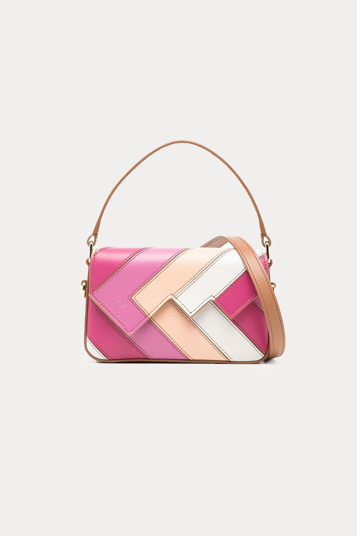 Missoni Örgü Deri Mini Omuz Çantası MI10002A 502