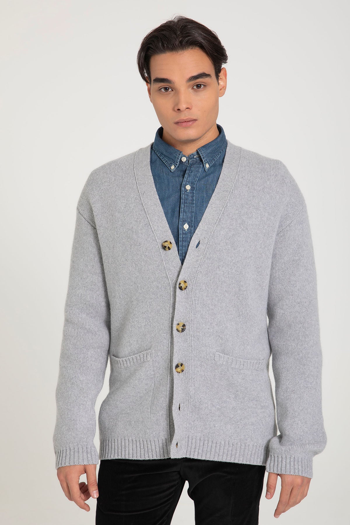 Manifattura Kaşmir Örgü Yün Triko Ceket