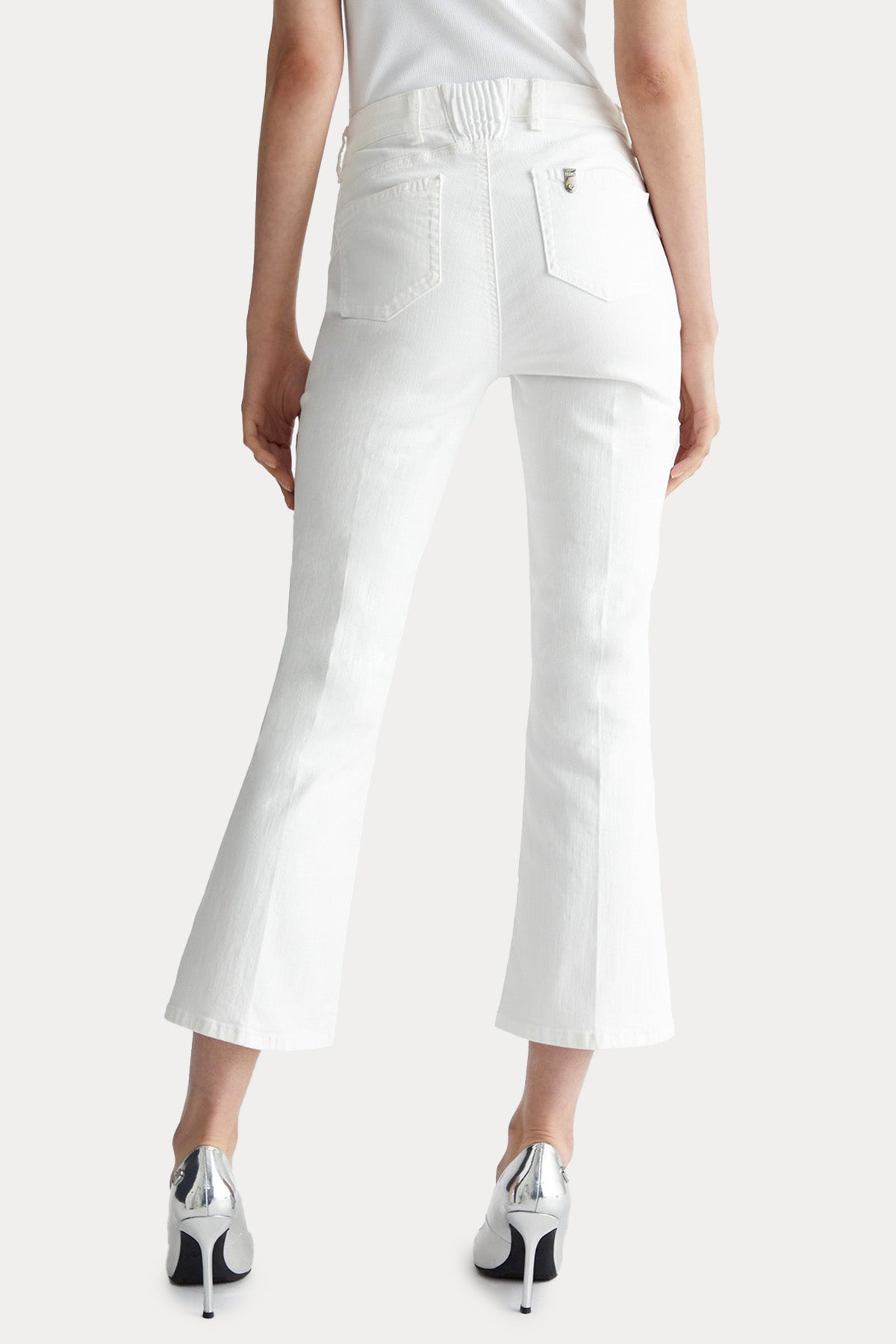 Liu Jo Skinny Fit Crop Paça Jeans-Jeans-Libas