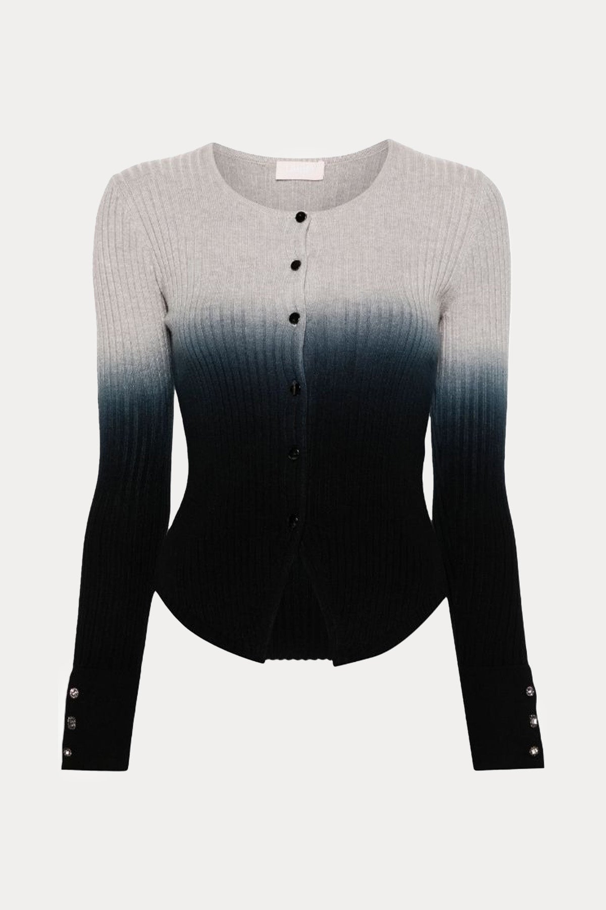 Liu Jo Degrade Renk Geçişli Örgü Triko Ceket