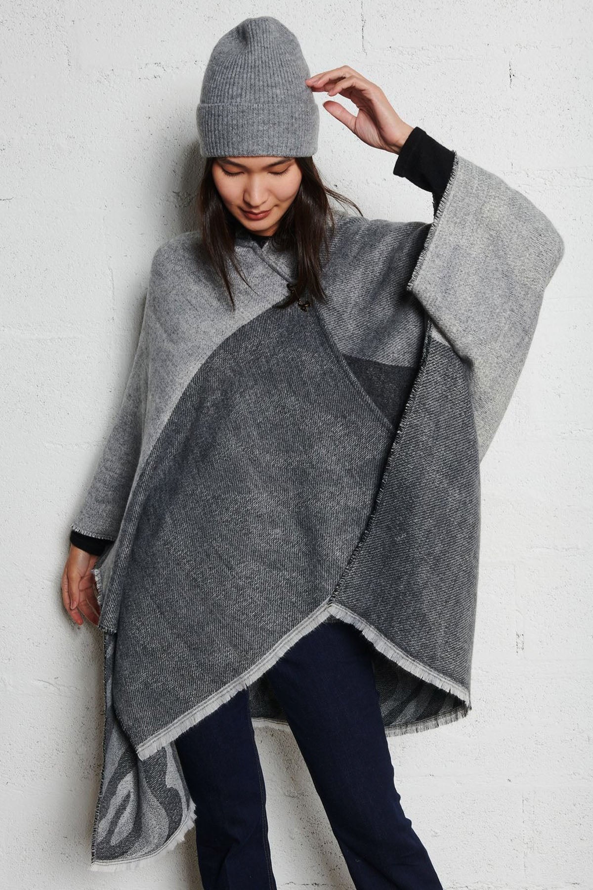 Liu Jo Geniş Kesim Kapüşonlu Panço