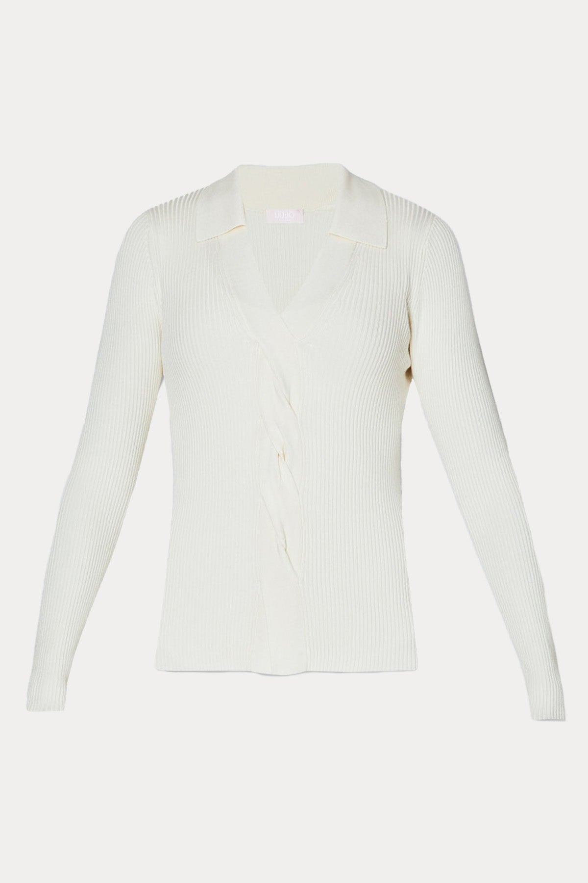 Liu Jo Polo V Yaka Fitilli Örgü Triko