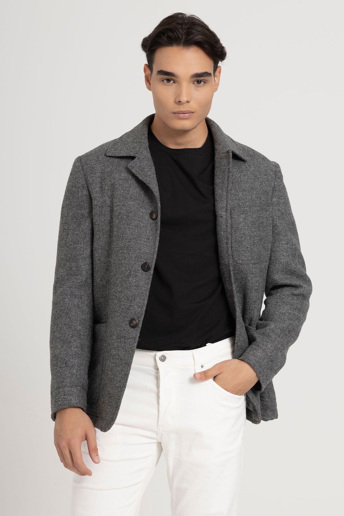 The Gigi Spor Cepli Yün Ceket