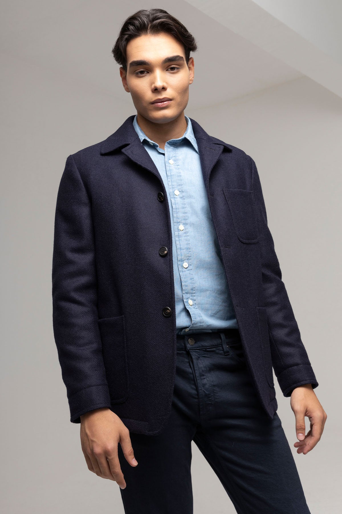 The Gigi Spor Cepli Yün Ceket