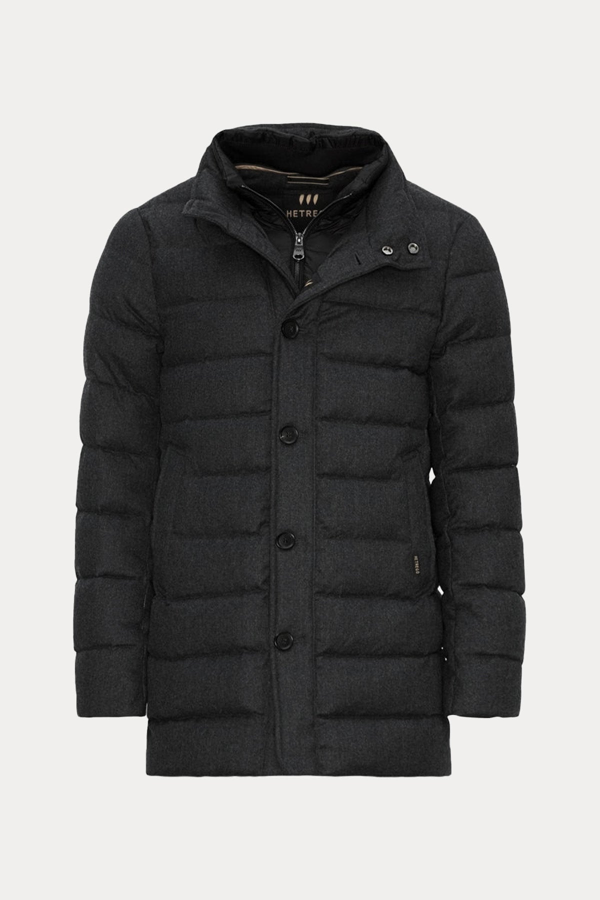 Hetrego Garrett Demonte İç Parçalı Yün Kaban