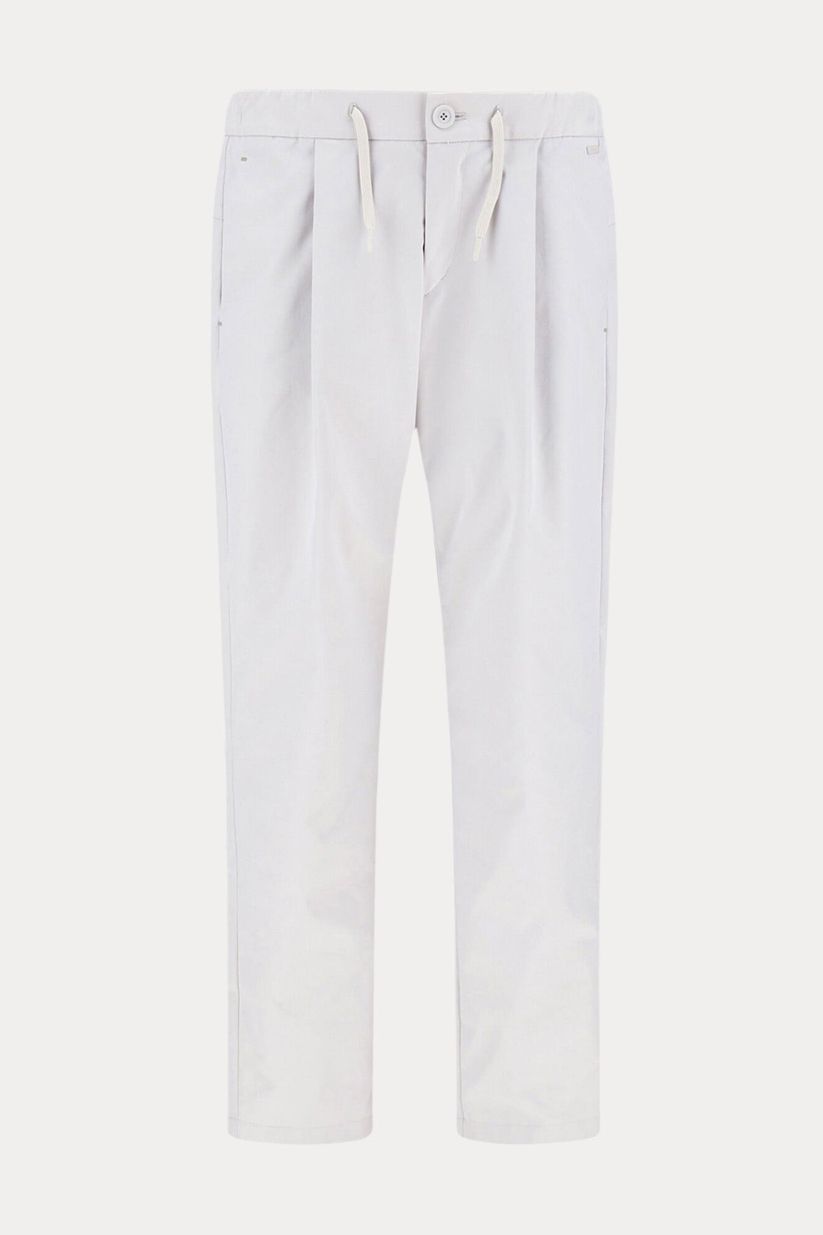 Herno Laminar Regular Fit Beli Lastikli Tek Pile Pantolon-Pantolon-Libas