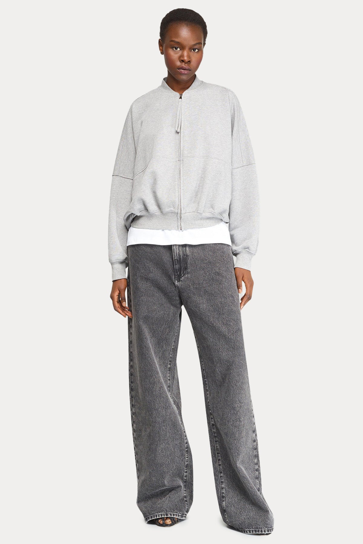 Semicouture Pilot Yaka Sweatshirt Ceket