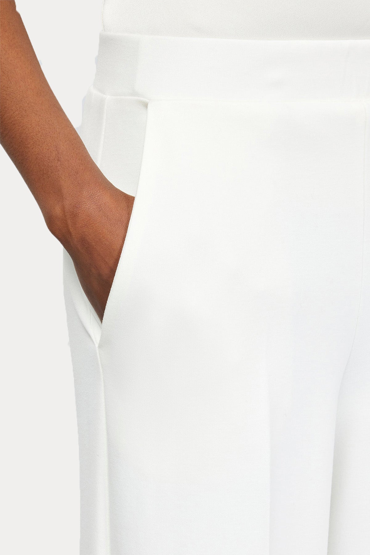 Semicouture Geniş Kesim Yüksek Bel Duble Paça Pantolon