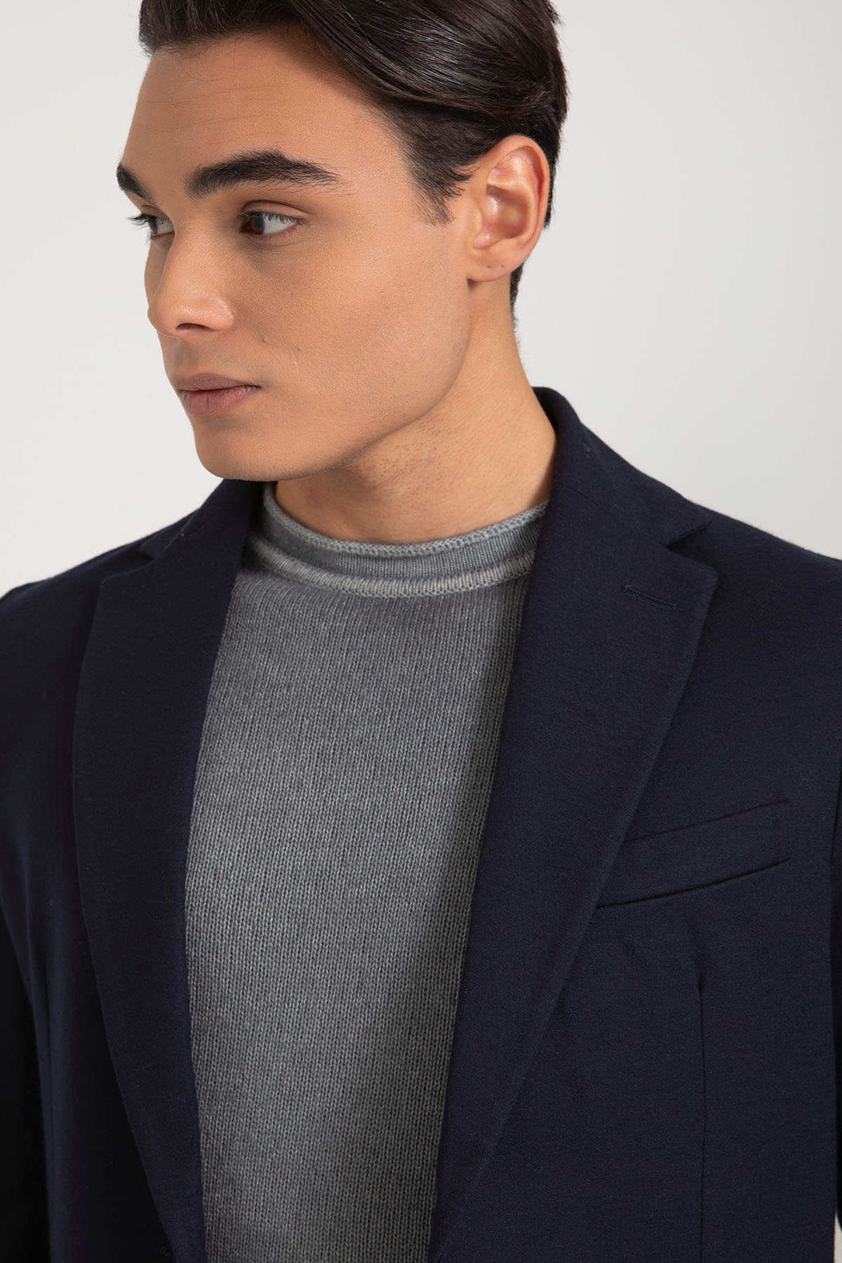 Circolo 1901 Kaşmir Yün Blazer Ceket-Ceket-Libas