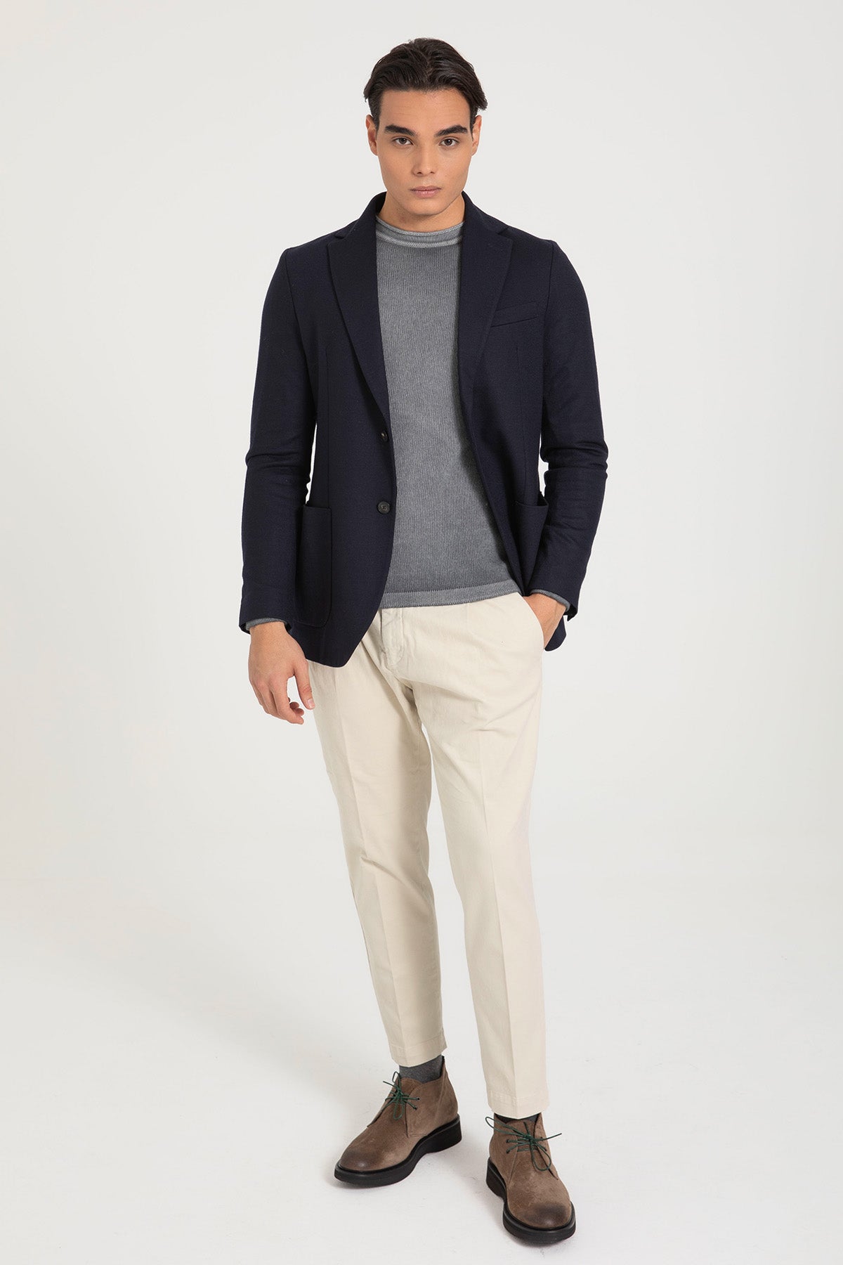 Circolo 1901 Kaşmir Yün Blazer Ceket-Ceket-Libas