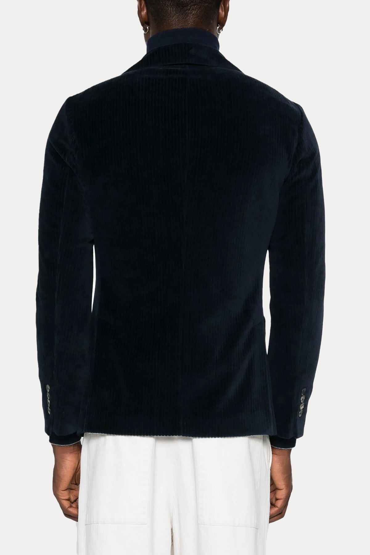 Circolo 1901 Fitilli Kadife Spor Cepli Blazer Ceket-Ceket-Libas