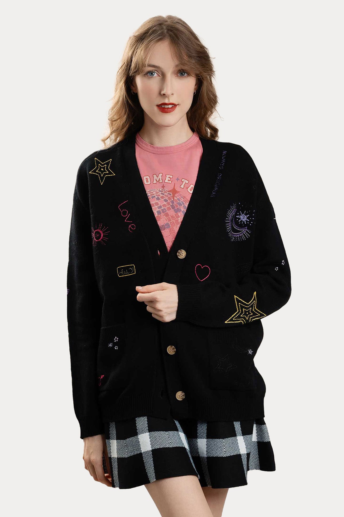 Berenice Giulio Kaşmir Örgü Yün Triko Ceket