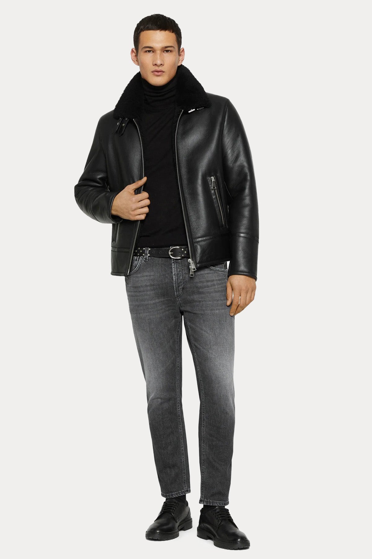 Dondup Brighton Carrot Fit Yıkamalı Jeans-Jeans-Libas