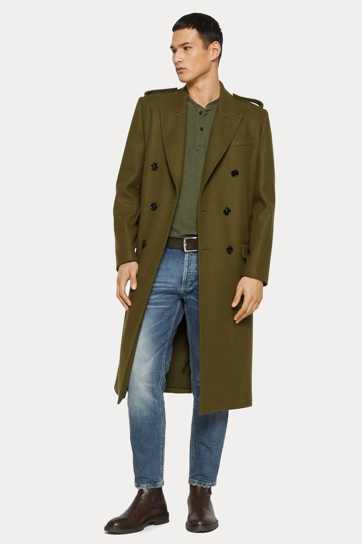 Dondup Brighton Carrot Fit Yıkamalı Jeans-Jeans-Libas