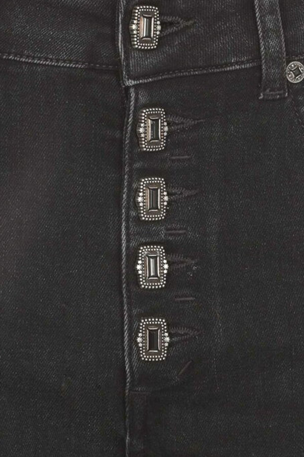 Dondup Yüksek Bel Yıkamalı Jeans-Jeans-Libas