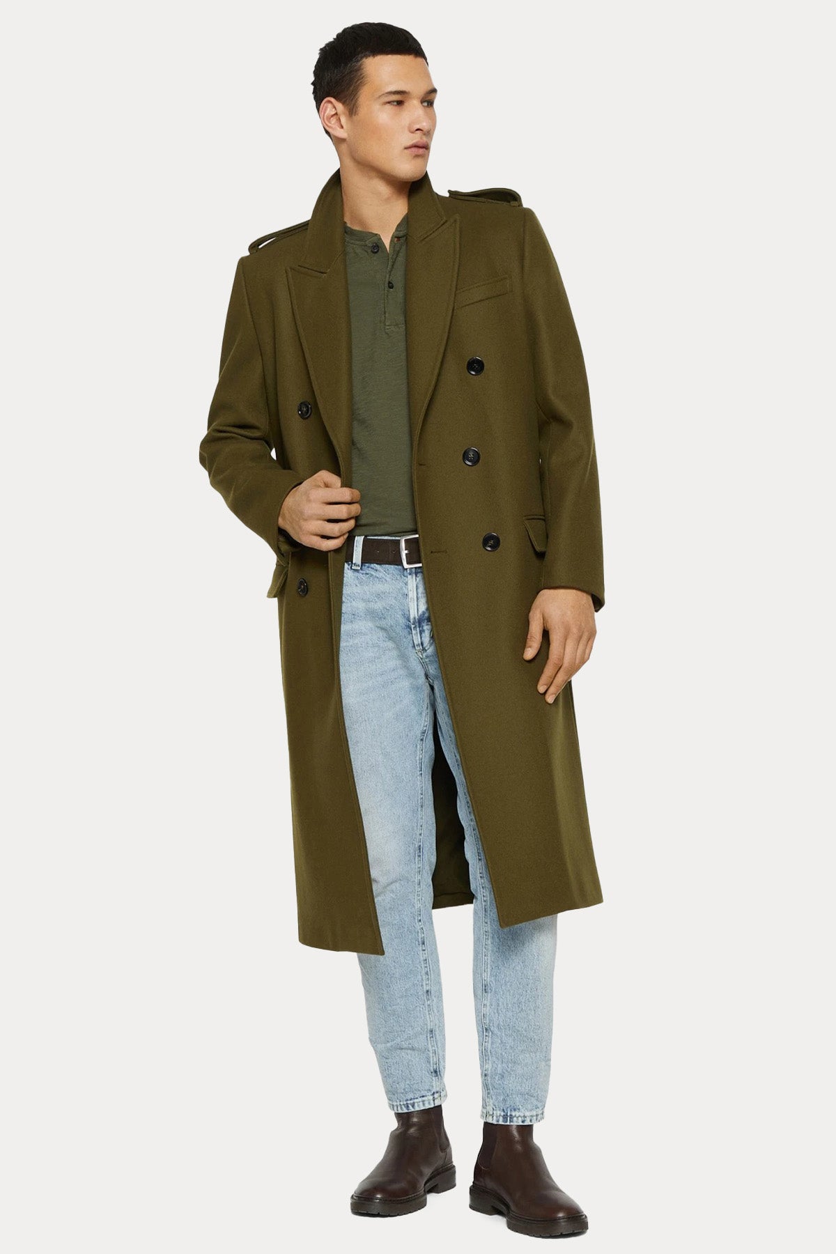 Dondup Brighton Carrot Fit Yıkamalı Jeans-Jeans-Libas