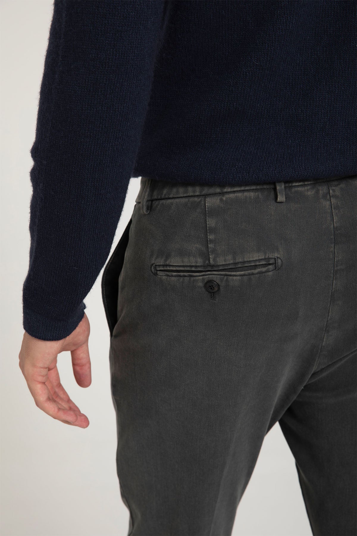 Dondup Slim Fit Yandan Cepli Pantolon-Pantolon-Libas