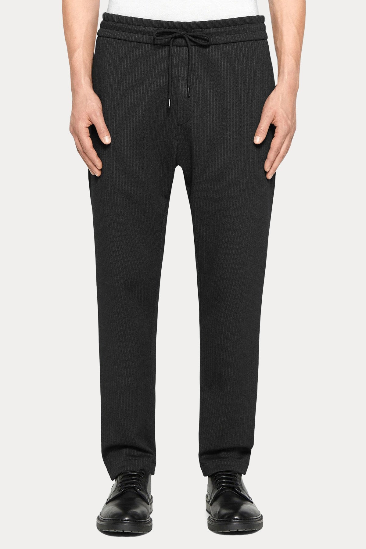 Dondup Dom Regular Fit Beli Lastikli Çizgili Jogger Pantolon-Pantolon-Libas