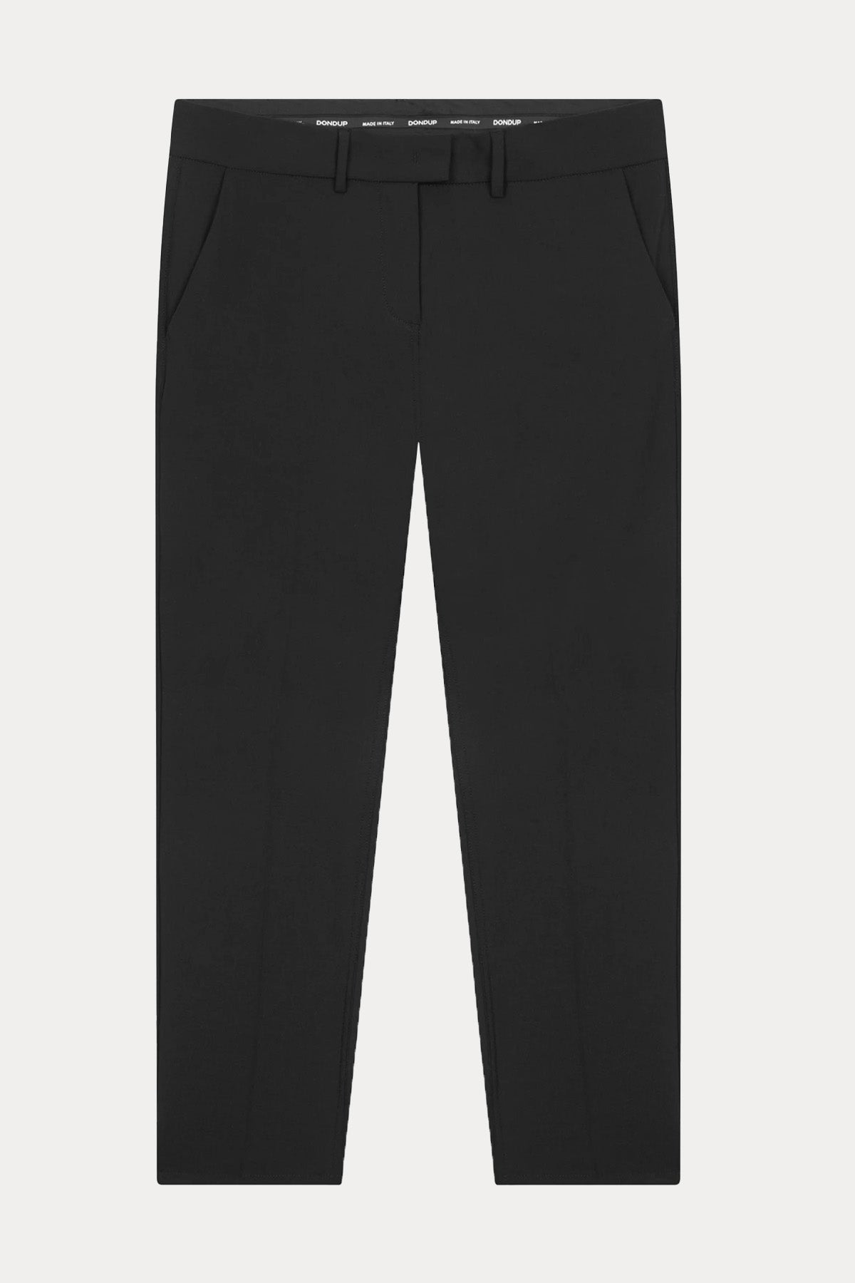 Dondup Regular Fit Yandan Cepli Streç Yün Pantolon-Pantolon-Libas