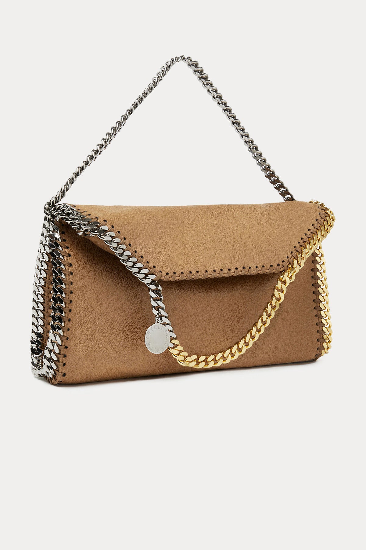 Stella Mccartney Falabella Çift Renk Zincir Tote Çanta-Çanta-Libas