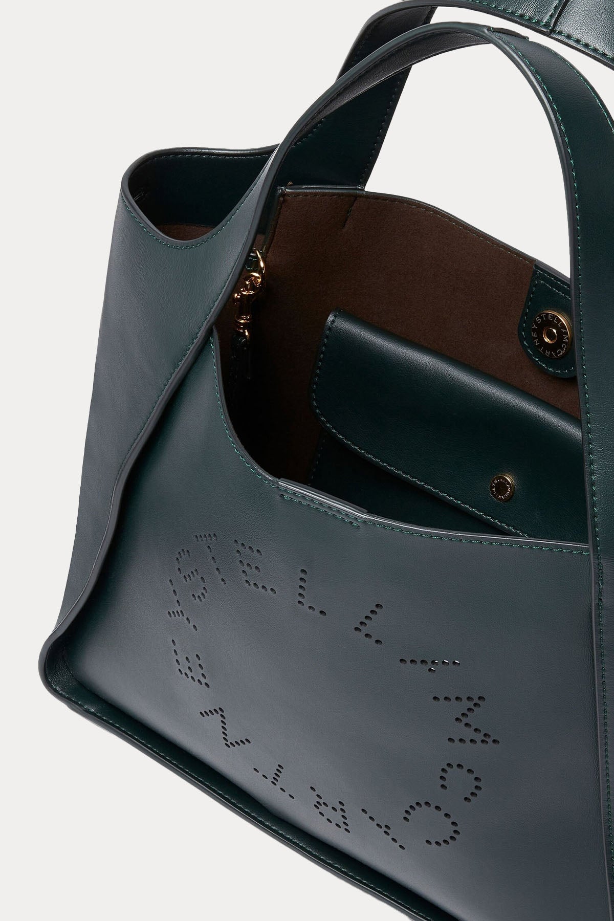 Stella Mccartney Logolu Crossbody Omuz Çantası-Çanta-Libas