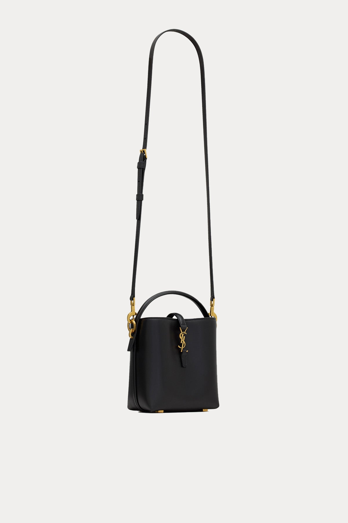 Saint Laurent Logolu Small Deri Omuz Çantası-Çanta-Libas
