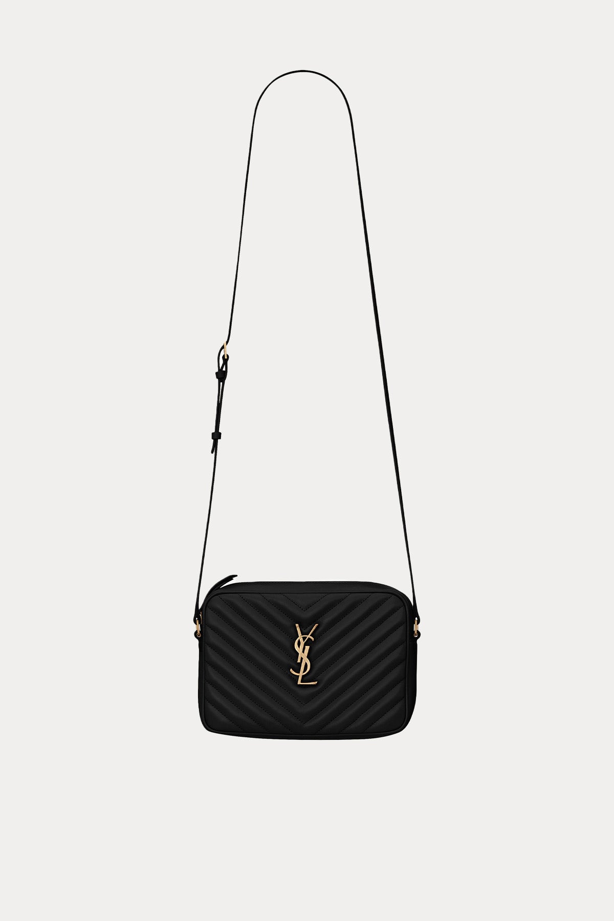 Saint Laurent Logolu Camera Deri Omuz Çantası