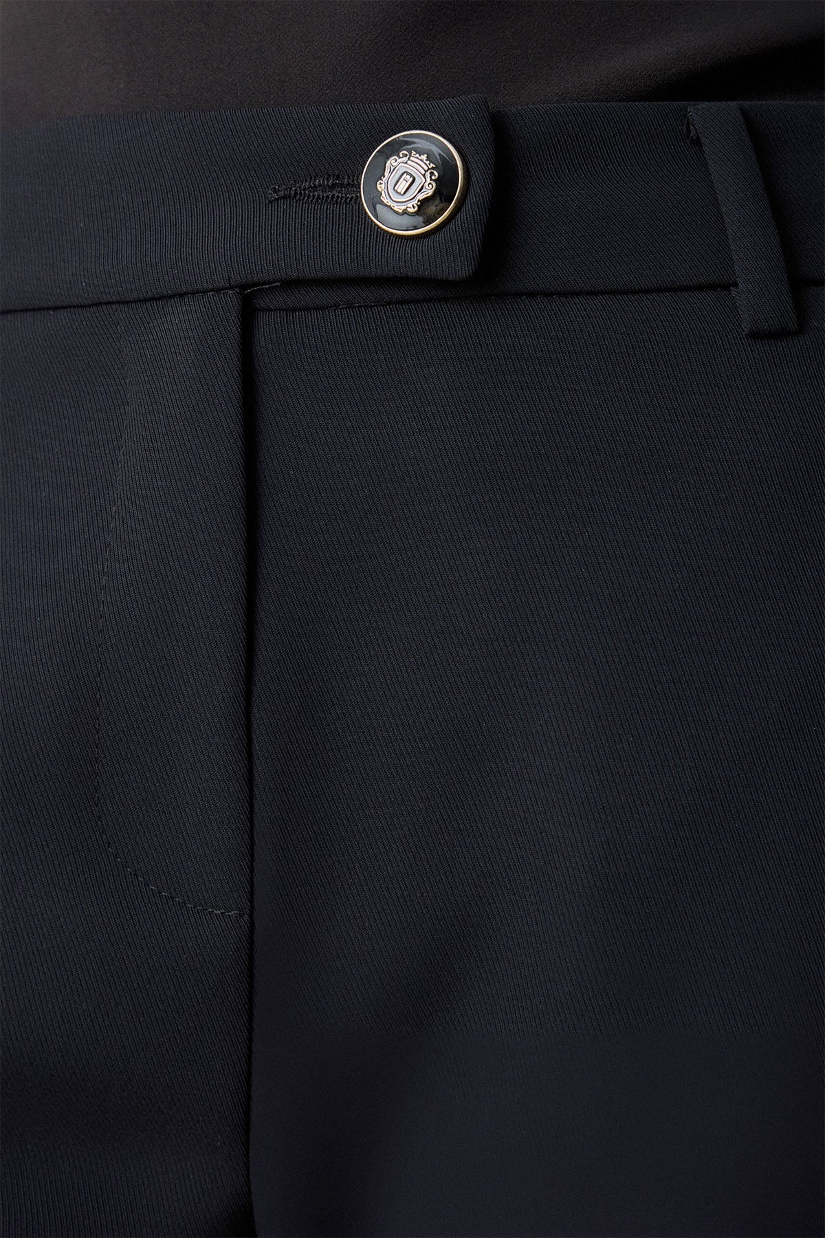 Bsb Crop Duble Paça Yandan Cepli Pantolon-Pantolon-Libas