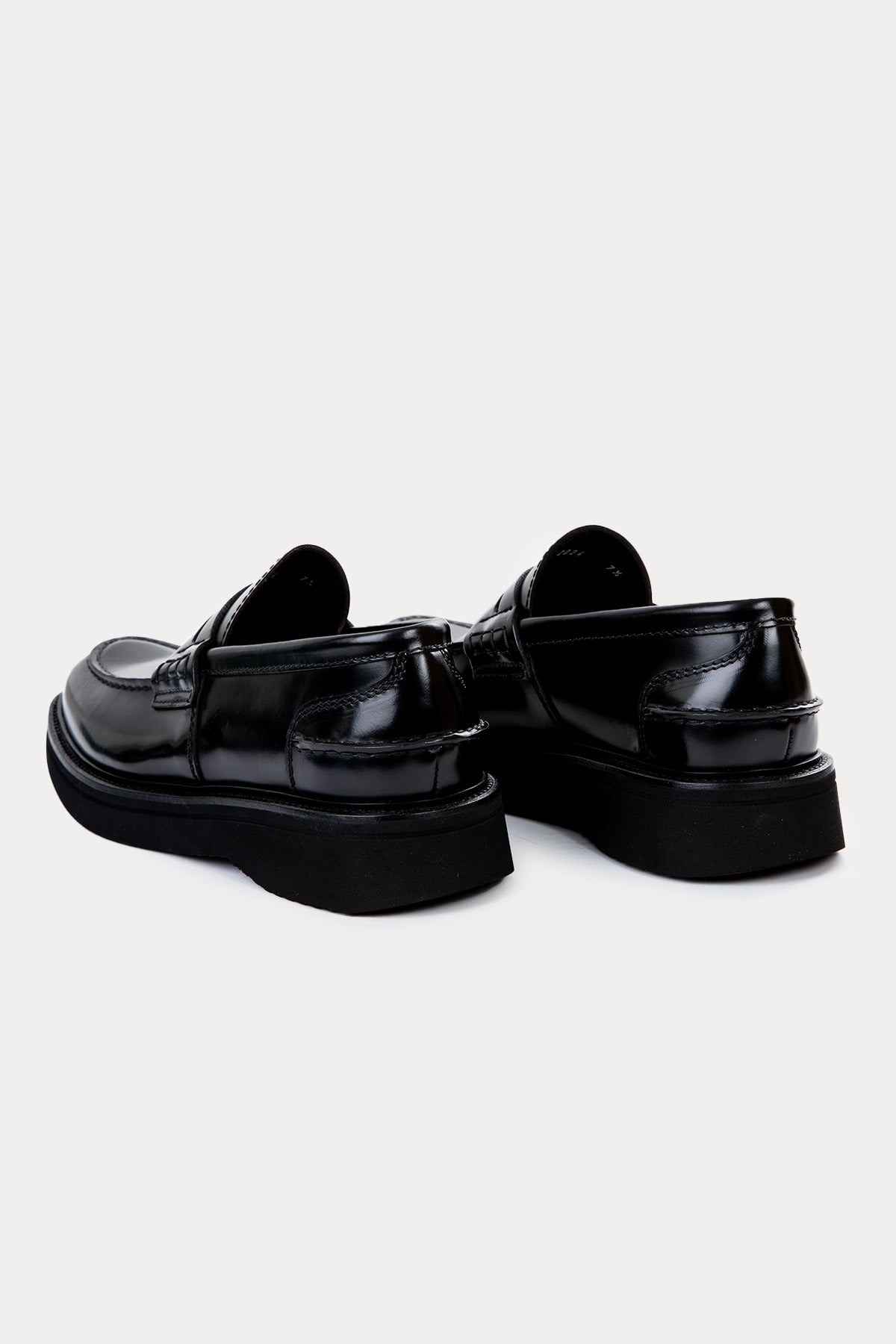 Green George Deri Loafer Ayakkabı 2024 POLISHED NERO