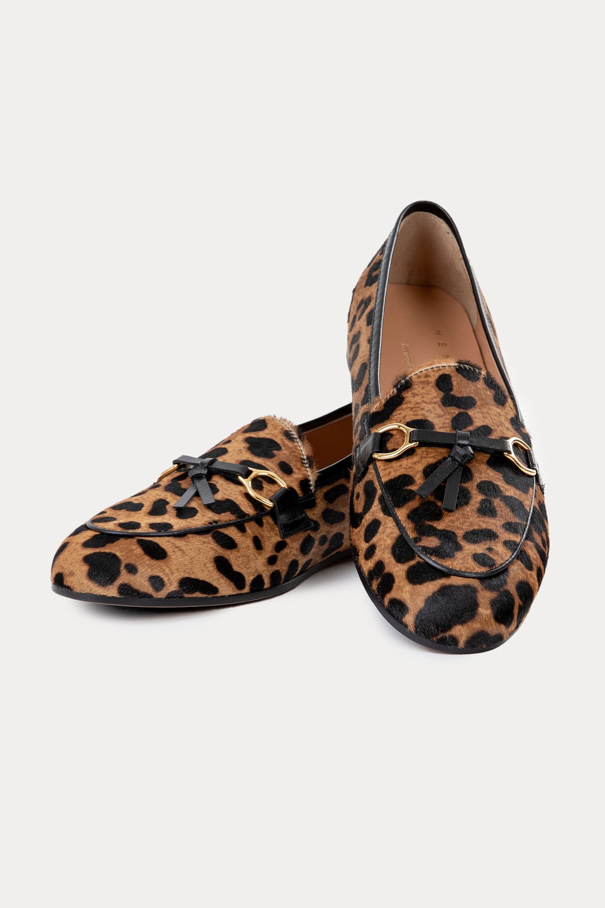Henderson Rosa Leopar Desenli Loafer Ayakkabı-Ayakkabı-Libas